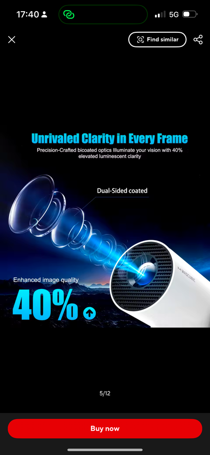 DreamBeam Home Projector